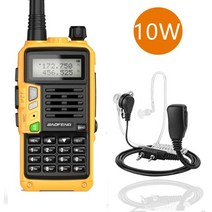 업무용 무전기 워키토키 아마추어 무전기 새로운 uv-s9 plus 10w 높은 강력한 워키 토키 cb 라디오 트랜시버 50km 장거리 휴대용 사냥 포리스트 업그레이드, 협력사, 10w-에어 헤드셋3