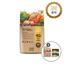 [공식] ANF 식스프리 플러스 강아지 사료 모음 (1.8kg 5.6kg 소고기/연어 양고기/쌀 연어흰살생선 오리/연어) 사은품 ANF캔 추가 증정!, ANF독 캔 랜덤2개+ANF독 샘플5개+러브미1개, ANF 독 식스프리 플러스 오리/연어 1.8kg