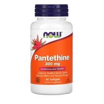 나우푸드 판테틴 300mg 비타민B5 60정