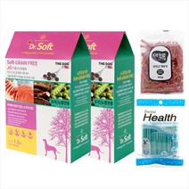 더독 닥터소프트 사료 1+1 1.2kg 3kg 노령견 소프트사료 + 간식 기획세트, (1+1)오리 노령견 그레인프리 1.2kg + 아침애