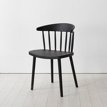 리바트 메이빌 B형 식탁의자(3색), 블랙