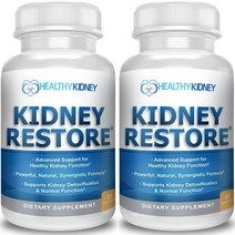 Kidney Restore Kidney Cleanse 신장 콩팥 정화 2병 신장건강 영양제 비타민 키드니리스토어