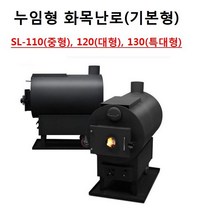 [건축자재팀버주식회사]누임형 화목난로(기본형) SL-110 120 130/펜션난로/홈카페난로/전원주택난로, SL-110(중형/기본형/망없음), 선택안함