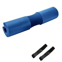 바벨패드 바 패드 바벨 역도 스쿼트 보호대 목 어깨 휘트니스 거품 커버 체육관 장비, blue 2