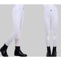 승마헬멧 조끼 승마복 복장 위한 승마 바지 승마 바지 소년 소녀 십대 옷, 흰색, 14