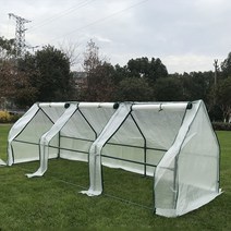 미니비닐하우스 식물재배기 조립식 옥상 농업용 텃밭 자재 다육이 가정용 베란다 하우스, 180X90X90 triangle