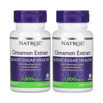 나트롤 계피 추출물 500mg 80정, 2팩