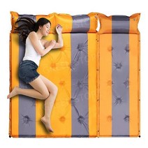 자충매트 매트 캠핑 에어매트 더블 텐트 경량 신형, D+V그린2101905cm