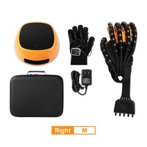 재활 로봇 장갑 편마비 뇌경색 훈련 손가락 운동기 장치, 04 Right Hand-M_03 UK plug