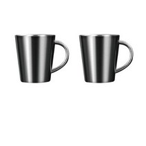 304 스테인리스 머그컵 300ml, 실버, 6개