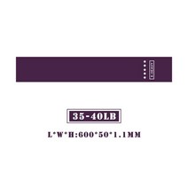 필라테스바렐 필라테스리포머 레더바렐 스파인코렉터 요가 스포츠 저항 고무 밴드 실내 야외 휘트니스 장비, 16 Purple