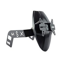 오토바이 머드가드 katigan grom msx125 m3 (검정)용 리어 휠 타이어 스플래쉬 커버 가드 번호판 브래킷 브래킷