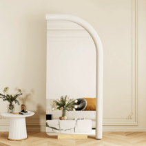 디자인전신거울 비정형거울 거실전신거울 700, 베이지 70x170cm