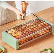 꼬치 전기 그릴 가정 스토브 실내 가정용 치킨 캠핑, 대형 완전 세트 2