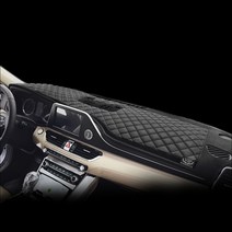 VIP 리무진엠보 가죽대쉬보드썬커버-쉐보레 - 배송요청란에 차종 년식 필수기입, 레드, 스파크 상단네비매립형