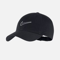 나이키 스포츠웨어 헤리티지86 워시드 캡 943091-010, 블랙