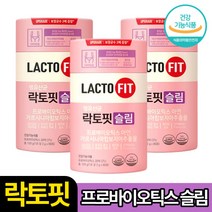 [ 리뉴얼 종근당 건강 락토핏 생 유산균 슬림 ] 전인화 홈쇼핑 광고 다이어트 프로 프리 신 바이오 틱스 스틱 스틱스 가르시니아 가르니시아 캄보지아 유익균 랏토핏 유사균 유상균, 60포 (1개월) - 1통, 1개