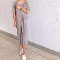 쭈글이 쭈그리 주름 쭈굴이 링클 구김없는 원피스 플리츠 여름 반팔 시원한 차르르 쿨 냉감