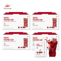 나나네이처 몽모랑시 타트체리 과즙 100% 1박스 2100ml 30포 타트체리쥬스 과즙주스, 4박스, 4박스/8,400ml/120포