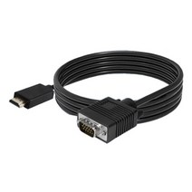 HDMI to VGA RGB 노트북 모니터 빔프로젝터 연결케이블, 5M