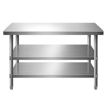 베이커리 작업대 스텐 작업 다이 베이킹 주방 업소용, 모서리 채우기 100x60x80 3층