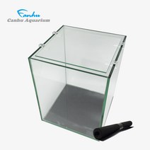 용꼬기 35큐브 세트 일반어항+뚜껑+거치대 35X35X35 어항 수족관 열대어 구피
