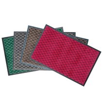 다이아 카펫 현관매트 50X80 브라운 카페트재질 물빠짐 먼지포집 호텔 로비 출입구 레인매트 발판, 단품
