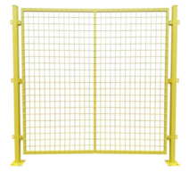 펜스문 메쉬 휀스 대문 야외 주차장 공장 출입구 철망, 2.5m 높이 x 2.0m/그린