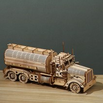 3D 입체퍼즐 유조차 나무퍼즐 집중력 향상 DIY 퍼즐, 단품, 단품