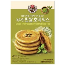 백설 녹차맛 찹쌀호떡믹스 400g, 1개