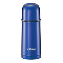 조지루시 뉴 베이직 보온 보냉 물병 SV-GR, 블루, 350ml