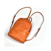 포멀 핸드백 SDFGH 빈티지 가죽 여성 작은 백팩 심플한 캐주얼 소프트 카우하이드 여성의 귀여운 배그 팩 북백 Color A Size One size