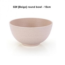 식기 그릇 짬짜면그릇 냉면그릇 밀짚 밥 가정용 세트 플라스틱 대형 수프 인스턴트 국수, 02 15cm