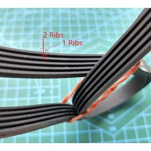 컨베이어 벨트PJ360 고무 컨베이어 벨트 드라이브 립, 01 4 ribs_01 PJ360_01 1 개