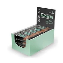 겟버징 고단백 견과류 프리 플랩잭 민트 초콜릿 55g 건강 스낵 바 체육관 달리기 사이클링 영국에서 만든 순수 단백질 12개 팩, 12 카운트(1개 팩)