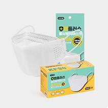 엠플러스황사방역마스크[KF94] 엠플러스 KF94 마스크 화이트 블랙 개별포장 50매, KF94 1매입 x 50