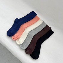 롱 잔 골지 프리미엄 양말 긴목 17cm 무지 가을 겨울 여성