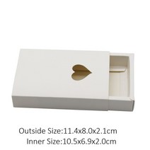 20pcs 크 래 프 트 종이 비누/꽃 서랍 상자 웨딩 파티 사탕 선물 수 제 비누 공예 보석 포장, 02 style 5