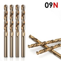 공구엔 코발트기리 철기리 철판타공비트 4개입, 2.5mm, 1개