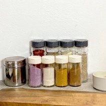 파미레 유리 양념병, 화이트, 대, 1개