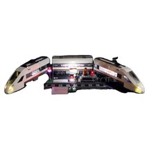 레고호환 60051 LED 조명 세트 시티 고속 열차 승객 기차 창작 신제품 호환