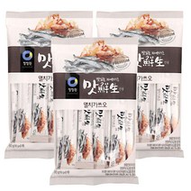 청정원 맛있는 자연재료 맛선생 멸치가쓰오 80g 스틱, 3개