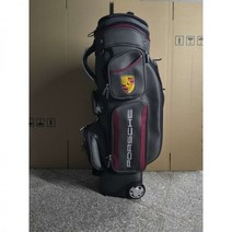 BMW 골프백 에어 스트레치 트롤리 푸시풀 다기능 탁송 골프 장비 오리지널 디자인, 포르쉐 그레이