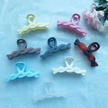 무광 컬러 디스코 11CM 꼬임 집게핀 무광매트핀 디스코핀 꼬임대왕 액세서리
