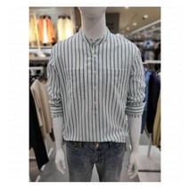 W몰 애드혹 2컬러 여름 스트라이프 아노락셔츠 W4LS4218
