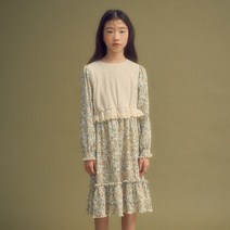 [아동/일로딜로] T살랑살랑 봄바람 초등여아 쉬폰 플라워 원피스