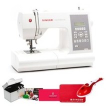 싱거 7470 재봉틀 + 수강증 + 스팀다리미 + 메탈공구함 + 프리미엄매트 + 바늘3종, SINGER 7470(재봉틀), DWI-SH1000(스팀다리미), 혼합 색상