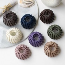 무광 볼륨 포니 헤어핀 만두핀 똥머리핀 둥지핀