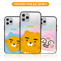 갤럭시A32(A325) 섭씨1도 카카오프렌즈 아이쿵 홀로그램 미러범퍼 케이스