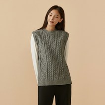 [JAJU/자주] 케이블 베스트_그레이